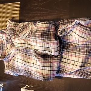 ❤BEAUTIFUL💚VICTORIAS SECRET FLANNEL PAJAMAS